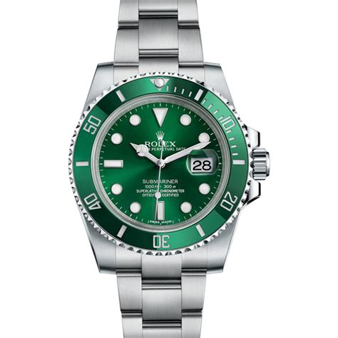 mens rolex green face|rolex submariner green face price.